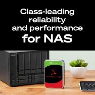 Seagate - IronWolf Pro 12TB NAS Internal Hard Drive with Rescue Data Recovery Services - Left View