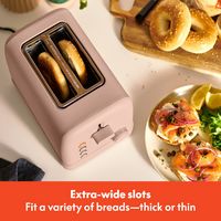 Bella - 2-Slice Toaster - Blossom - Left View