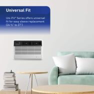 Friedrich - Uni-Fit 10,000 BTU 450 Sq Ft 230V In Wall Air Conditioner with Remote Control Wi-Fi E... - Left View