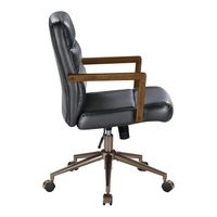 OSP Home Furnishings - Henfield Office Chair - Black - Left View