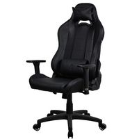 Arozzi - Torretta Soft PU Gaming Chair - Pure Black - Left View