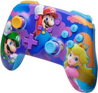 PowerA - Enhanced Wireless Controller for Nintendo Switch - Color Splash Heroes - Left View