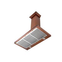 ZLINE - 30 inches - Externally Vented - Wall Range Hood - Copper - Left View