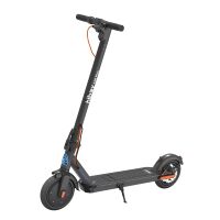 HiBoy - S2R Plus Foldable Electric Scooter w/ 22 mi Max Operating Range & 19 mph Max Speed - Black - Left View