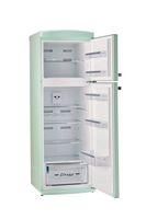 Unique Appliances - Classic Retro 11 cu.ft. Top Freezer Refrigerator - Summer Mint Green - Left View
