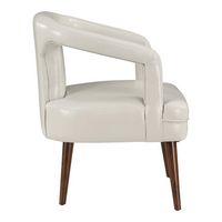 OSP Home Furnishings - Mason Accent Reception Chair - Cream - Left View