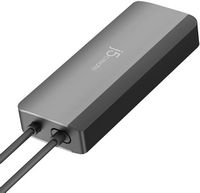 j5create - Flexible Ports USB-C® 4K144 HDMI™ Hub - Slim 8 in 1 for Windows, macOS, Chrome OS - Sp... - Left View