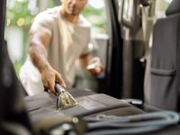 BISSELL - Little Green Cordless Portable Deep Cleaner - Titanium with silver accents - Left View