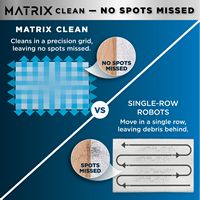 Shark - Matrix 2-in-1 Robot Vacuum & Mop with Self-Emptying Bagless 30 Day Capacity Base - Black - Left View