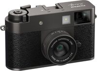 Fujifilm - X half Premium Compact Camera - Charcoal Silver - Left View
