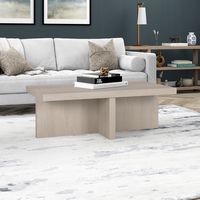 Camden&Wells - Annet Coffee Table - White Wash - Left View