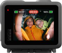 GoPro - LIT HERO Action Camera - Black - Left View