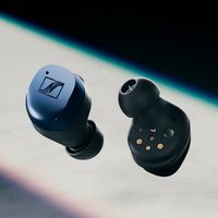 Sennheiser - MOMENTUM True Wireless 4 Earbuds - Denim - Left View