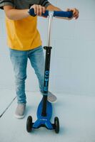 Micro Kickboard - Maxi Original Scooter - Blue - Left View