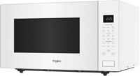 Whirlpool - 2.2 Cu. Ft. Countertop Microwave with Sensor Cooking - White - Left View