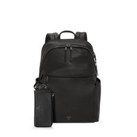 TUMI - Voyageur Raina Backpack - Black / Gun Metal - Left View