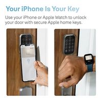 Yale - Assure Lock 2 - Smart Lock Keyless Wi-Fi Deadbolt with APPLE HOME KEYS | Touchscreen Keypa... - Left View