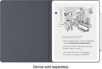 Amazon - Kindle Scribe Executive Folio Cover with Magnetic Attach, Sleek Protective Case - Premiu... - Left View
