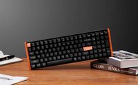 Keychron - K4 HE Custom 96% Wireless Hall Effect Mechanical Switch Gaming Keyboard with Programma... - Left View