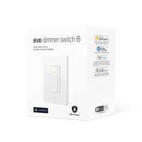 Eve - Dimmer Switch – Smart Dimmer Switch (Matter) – - White - Left View