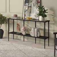 Camden&Wells - Jolanda Console Table - Obsidian - Left View