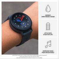 Garmin - Bounce 2 GPS Kids Smartwatch 43mm Fiber-reinforced polymer - Slate Gray - (2025) - Left View