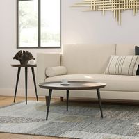 Simpli Home - Clairmont Coffee Table - Cognac - Left View