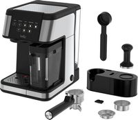 bella PRO - Barista Elite Espresso Drink Station+ - Stainless Steel - Left View