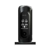 Blue Tees - Player +GPS Golf Portable Bluetooth Speaker with Magnetic Strip and Power Bank - Black - Left View