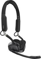 Shokz OpenMeet, Wireless Bone Conduction Headset - Black - Left View