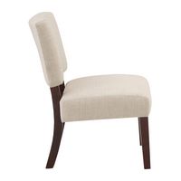 OSP Home Furnishings - Jasmine Accent Chair - Cream - Left View