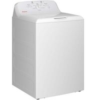 Hotpoint - 4.0 Cu. Ft. High-Efficiency Top Load Washer with Cold Plus - White - Left View