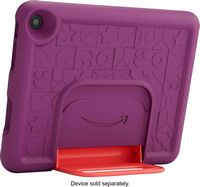 Amazon Kid-Proof Case for Fire HD 8 tablet (Only compatible with 12th generation tablet) - Grape - Left View