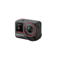 Insta360 - Ace Pro2 Action Camera Flash Print Bundle - Black - Left View