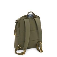 TUMI - Voyageur Halsey Backpack - Olive - Left View