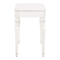 OSP Home Furnishings - Baron Writing Desk - White - Left View