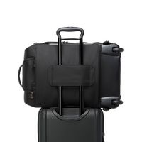 TUMI - Alpha Bravo Wheeled Carry On Duffel - Pearl Gray - Left View