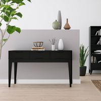 Simpli Home - Harper Console Sofa Table - Black - Left View