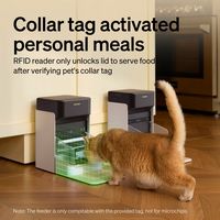 PETLIBRO - One RFID App Control Pet Feeder - Black - Left View