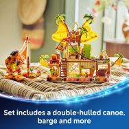 LEGO - Disney Moana 2 Kakamora Barge Kids Toy 43258 - Left View