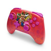 PowerA - Advantage Wireless Controller for Nintendo Switch 2 - Mario and Friends - Left View