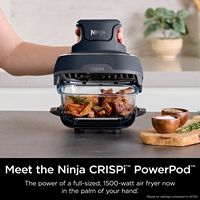 Ninja - Crispi Portable Cooking System - Gray - Left View