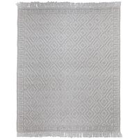 Simpli Home - Mead 8 x 10 Area Rug - Ivory - Left View