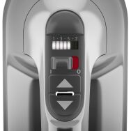 KitchenAid - KHM7210CU 7-Speed Hand Mixer - Contour Silver - Left View