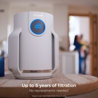 Shark - NeverChange™ Air Purifier Compact Pro - Dove - Left View