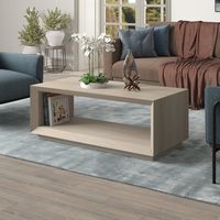 Camden&Wells - Gemma Coffee Table - White Wash - Left View