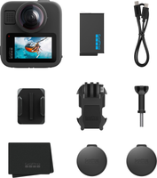 GoPro - MAX2 360 Action Camera - Black - Left View