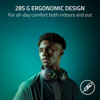 Razer - Barracuda X Chroma Wireless Gaming Headset for PC, Mac, Playstation, Nintendo Switch, Ste... - Left View
