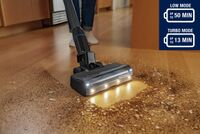 BISSELL - PowerClean FurGuard Cordless Stick Vacuum - Black / Titanium - Left View