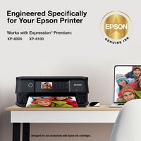 Epson - 302XL High-Yield Ink Cartridge - Black - Left View